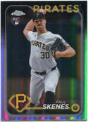 Paul Skenes 2024 Topps Chrome Update Refractor RC #USC88