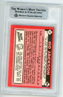 Bo Jackson 1986 Topps #50T Beckett 8.5