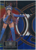 Chelsea Green 2024 Panini Select WWE Black & Blue Prizm Card #145 4/399