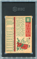 Hank Aaron 1959 Topps Card #380 SGC Graded 1