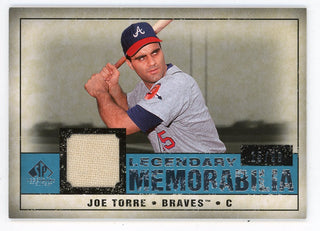 Joe Torre 2008 Upper Deck SP Legendary Memorabilia Patch Relic #LM-JT