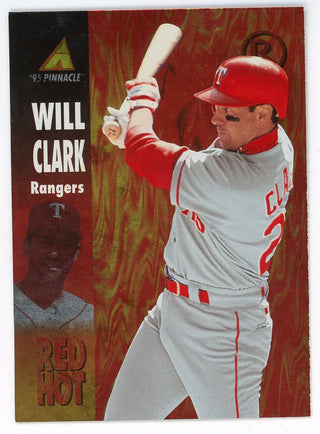 Will Clark 1995 Pinnacle Red Hot #RH17