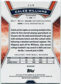 Caleb Williams 2025 Topps Resurgence Refractor RC #117