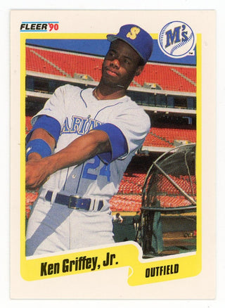 Ken Griffey Jr. 1990 Fleer #513 Card