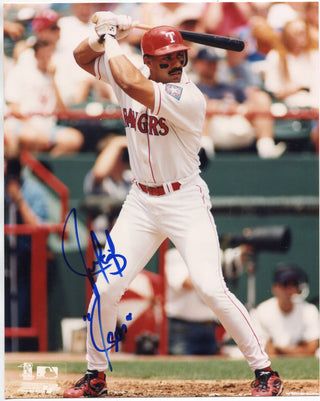 Juan Gonzalez Autographed 8x10 Baseball Photo