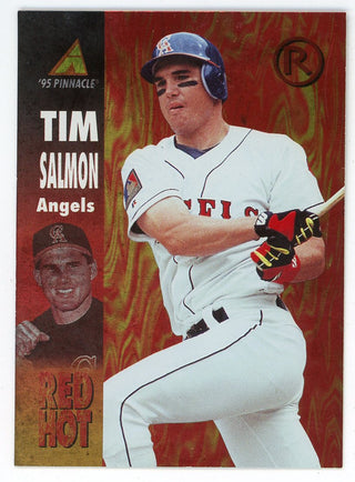 Tim Salmon 1995 Pinnacle Red Hot #RH19