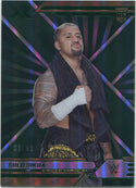 Solo Sikoa 2022 Panini Chronicles XR WWE Green Parallel RC #297 69/99