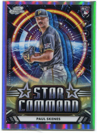 Paul Skenes 2024 Topps Chrome Cosmic Star Command RC #ALT-5