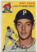 Roy Face 1954 Topps Card #87