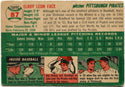 Roy Face 1954 Topps Card #87