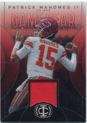 Patrick Mahomes II 2025 Panini Icon Collection Game Gear Jersey Card #GG-1