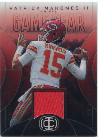 Patrick Mahomes II 2025 Panini Icon Collection Game Gear Jersey Card #GG-1