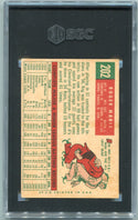Roger Maris 1959 Topps #202 SGC Graded 1
