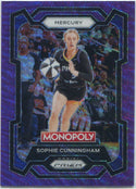 Sophie Cunningham 2024 Panini Prizm WNBA Monopoly Purple Wave Prizm Card #37