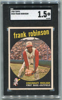 Frank Robinson 1959 Topps Card #435 SGC Graded 1.5