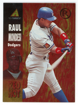 Raul Mondesi 1995 Pinnacle Red Hot #RH13