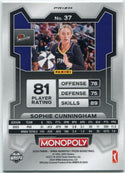 Sophie Cunningham 2024 Panini Prizm WNBA Monopoly Purple Wave Prizm Card #37