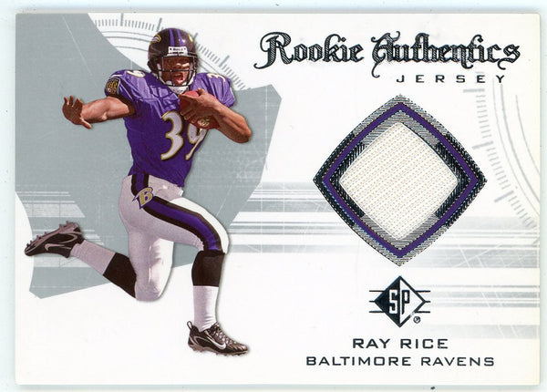 Ray Rice 2008 Upper Deck SP Rookie Authentic Patch Relic #RA-23