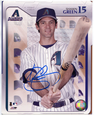 Shawn Green Autographed 8x10 Baseball Photo