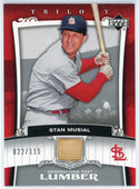Stan Musial 2005 Upper Deck Trilogy Generations Past Lumber Card #PA-SM