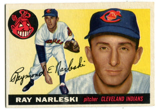 Ray Narleski 1955 Topps #160 Card