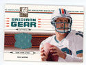 Dan Marino 2004 Donruss Gridiron Gear Patch Relic #GG-22