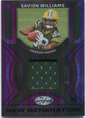 Savion Williams 2025 Panini Certified New Generation Jersey RC #NGJ-SWS 302/399