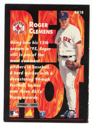 Roger Clemens 1995 Pinnacle Red Hot #RH18