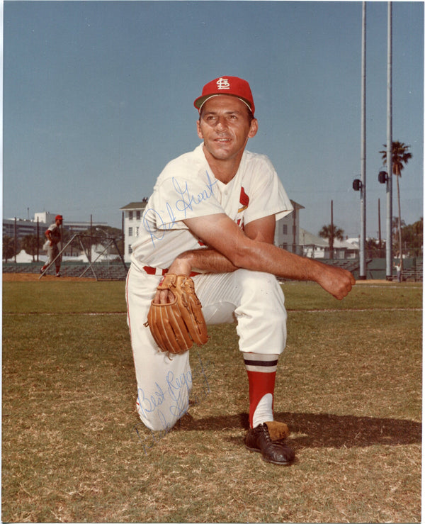 Dick Groat Autographed 8x10 Baseball Photo