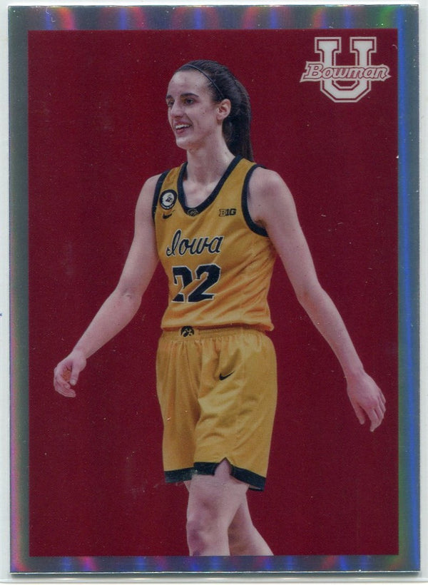 Caitlin Clark 2022 - 2023 Bowman University Chrome 2009 Bowman Card #09B-30