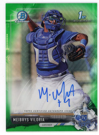 Meibrys Viloria 2017 Topps Bowman Chrome Autographed #CPA-MV