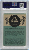 Stan Mikita Autographed 1962-63 Topps Card #34 PSA/DNA Certified