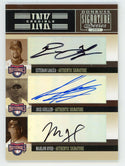 Esteban Loaiza, Jose Guillen, Marlon Byrd Autograph 2005 Donruss Signature Series #IS-43