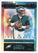 Jalen Hurts 2020 Panini Contenders Rookie of the Year Card #RY-JHU