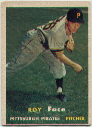 Roy Face 1957 Topps Card #166