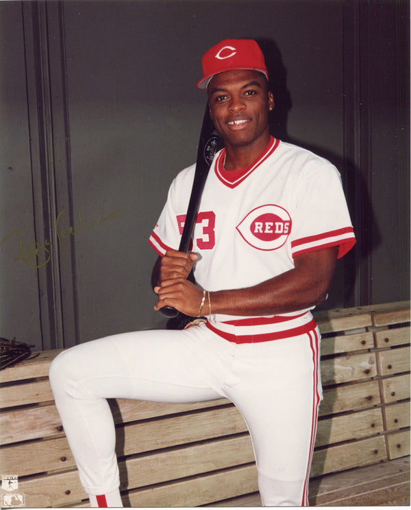 Reggie Sanders Autographed 8x10 Baseball Photo