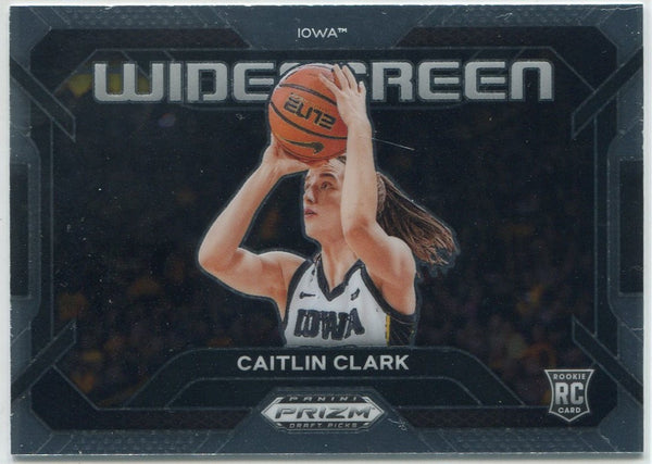 Caitlin Clark 2024 Panini Prizm Draft Picks Widescreen RC  #6