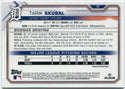 Tarik Skubal 2021 Bowman Chrome Sapphire RC #28