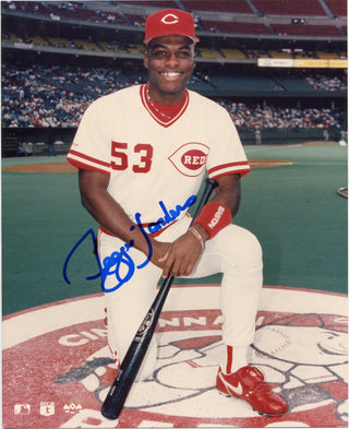 Reggie Sanders Autographed 8x10 Baseball Photo