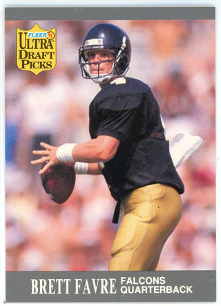 Brett Favre 1991 Fleer Ultra Draft Picks Rookie Card #283
