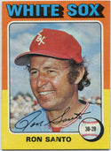 Ron Santo 1975 Topps Card #35