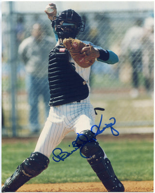 Benito Santiago Autographed 8x10 Baseball Photo