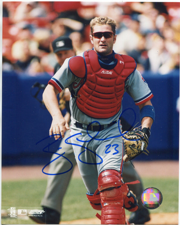 Brian Schneider Autographed 8x10 Baseball Photo
