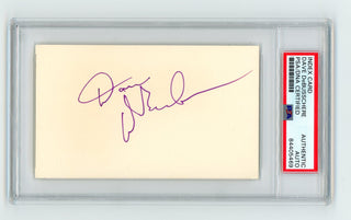 Dave Debusschere Autographed Index Card (PSAS/DNA)