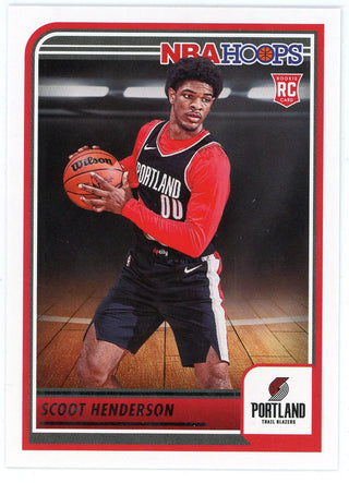 Scoot Henderson 2023-24 Panini Hoops Rookie Card #232