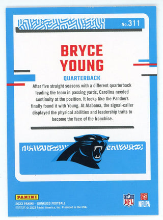 Bryce Young 2023 Panini Donruss Rated Rookie #311