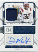 Devin McCourty 2024 Panini National Treasures Lasting Legacies Autographed/Jersey Card #LL-DMY 40/99