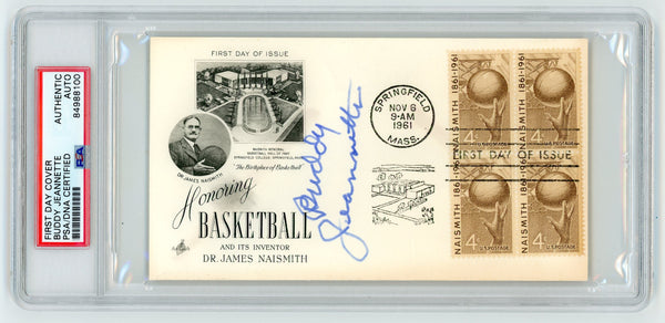 Buddy Jeanette Autographed First Day Cover (PSA/DNA)
