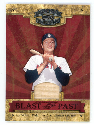 Carlton Fisk 2004 Donruss Throwback Threads Bat Relic #BP-5