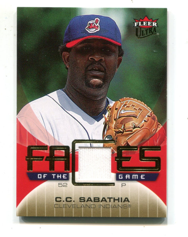 C.C. Sabathia 2007 Fleer Ultra Fabrics Of The Game #GF-CS